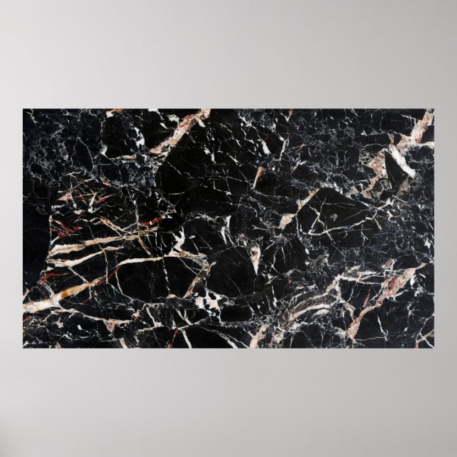 Póster Mar abstracto de fondo natural de piedra de mármol (Frente)