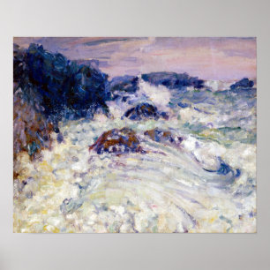 Póster Mar agitado de Juan Peter Russell, Morestil