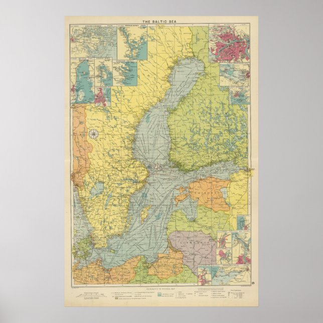 Póster Mar Báltico (Frente)