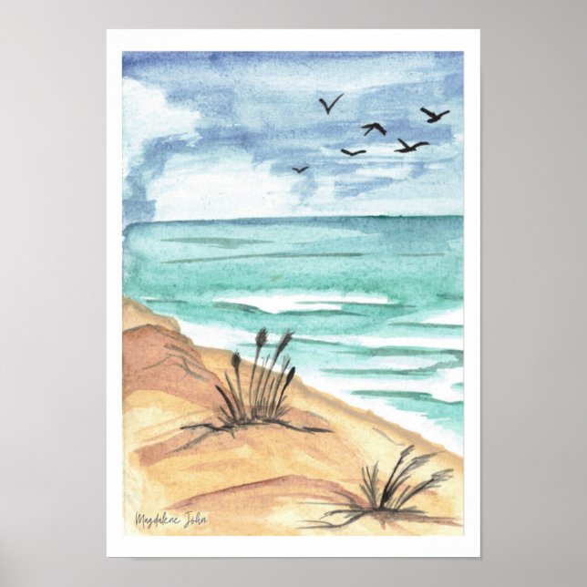 Póster Mar Báltico (Frente)