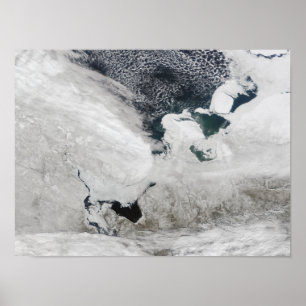 Póster Mar Blanco, Rusia