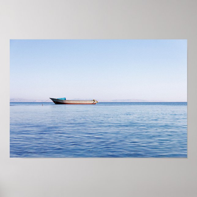 Póster Mar calmante (Frente)