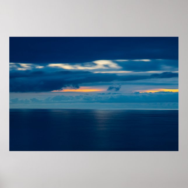 Póster Mar Cantábrico, España (Frente)