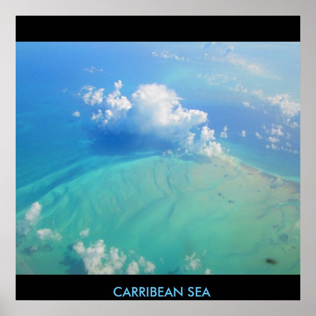 PÓSTER MAR CARRIBEÑO #2 POSTER (Frente)