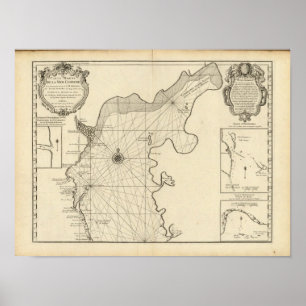 Póster Mar Caspio y Asia