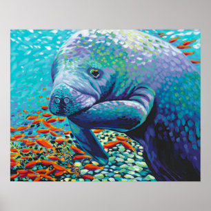 Póster Mar corazón II