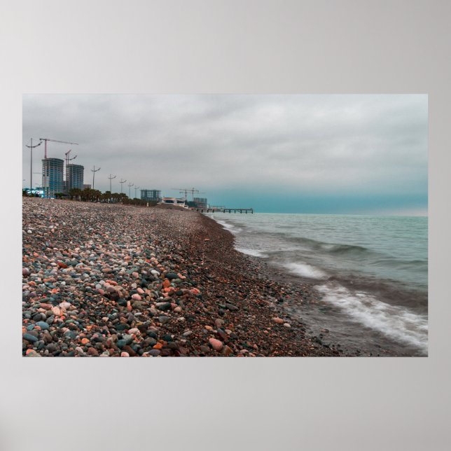 Póster Mar de Batumi. Georgia (Frente)