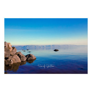 Póster Mar de Galilea