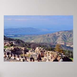 Póster Mar de Galilea