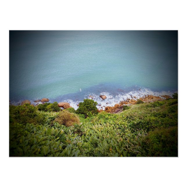 Póster Mar de Guarujá, Brasil (Anverso)