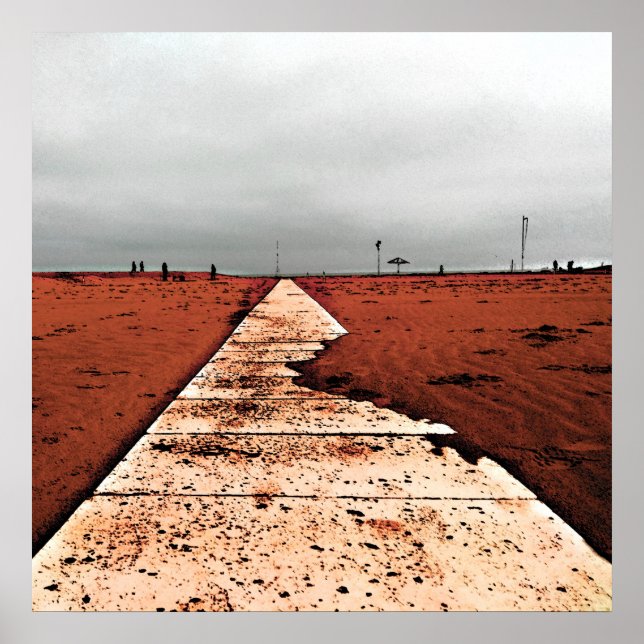 Póster Mar de invierno (Frente)