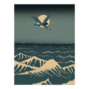 Póster Mar de Japón