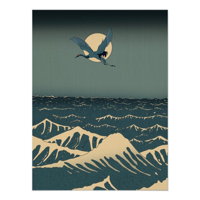 Póster Mar de Japón (Anverso)