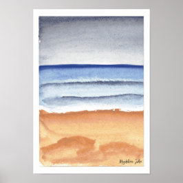 Póster Mar de la niebla