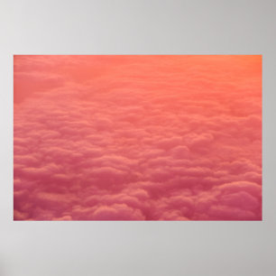 PÓSTER MAR DE NUBES BLANCOS