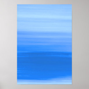 Póster Mar de olas oceánicas
