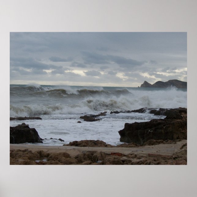 Póster Mar de tormenta (Frente)