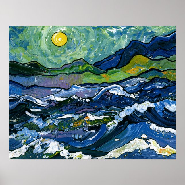 Póster Mar de tormenta (Frente)