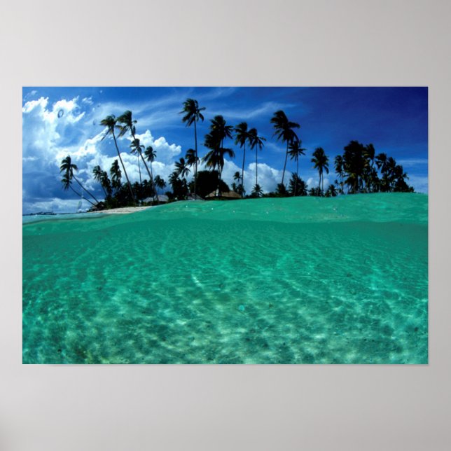 Póster Mar E Isla, Indonesia (Frente)