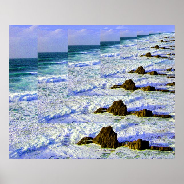 Póster Mar infinito (Frente)