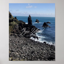 Mar - Isla volcánica - Jeju - Isla Jeju - Corea