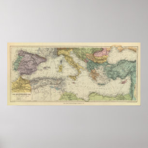 Póster Mar Mediterráneo 2