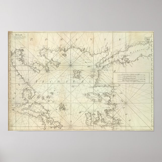 Póster Mar Mediterráneo 5 (Frente)