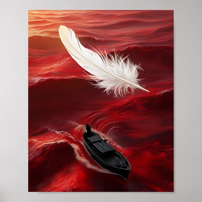 Póster Mar Rojo (Frente)