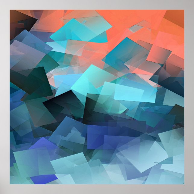 Póster Mar tranquilizador...... (Frente)