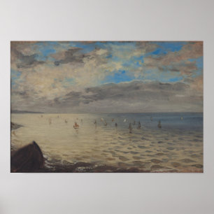 Póster Mar visto desde las alturas de Dieppe