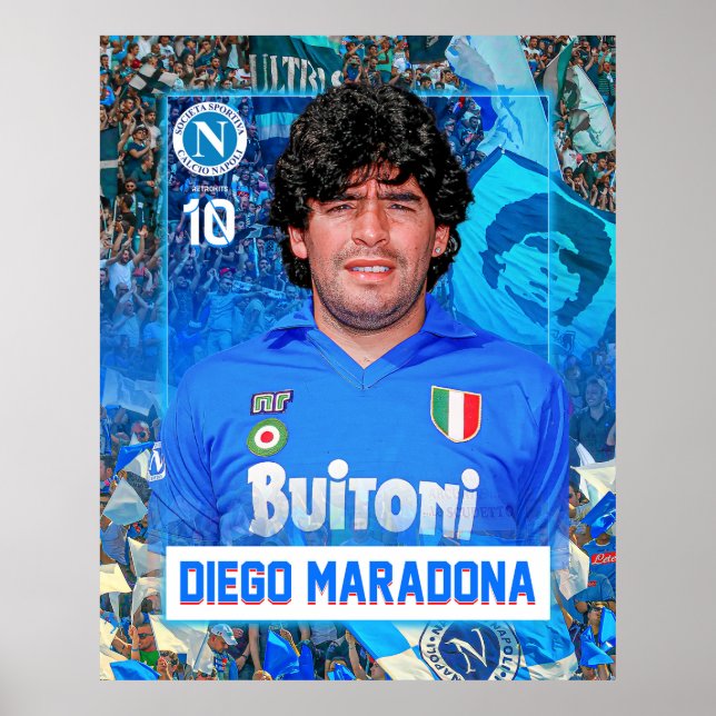 Póster Maradona (Frente)