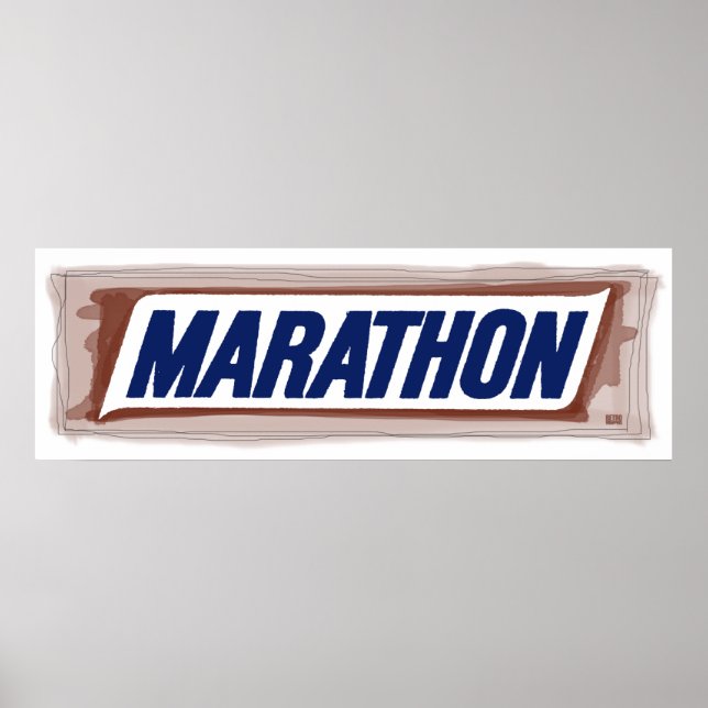 Póster Marathon Poster (Frente)