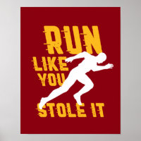 Maratón divertida corriendo ejercicio de entrenami