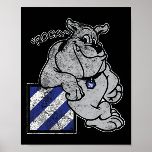 Póster Marauder 3ª División De Infantería Rocky El Bulldo