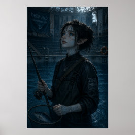 Póster Maravilla / Pescadora / Piscina