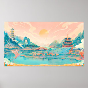 Póster Maravillas De China