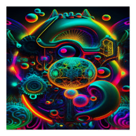 Póster Maravillas de constructo mágico