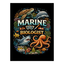 Póster Maravillas del Reino Oceánico