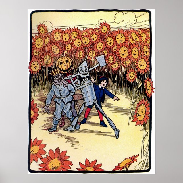 Póster Maravillosa tierra del Poster Oz (Frente)