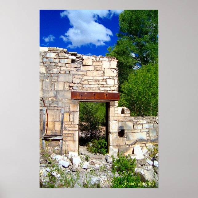 Póster Marble Doorway (Frente)