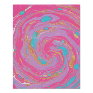 Póster Marble Swirl