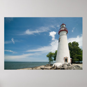 Póster Marblehead Lighthouse Print