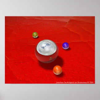 Póster Marbles