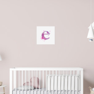 Póster Marca de agua E