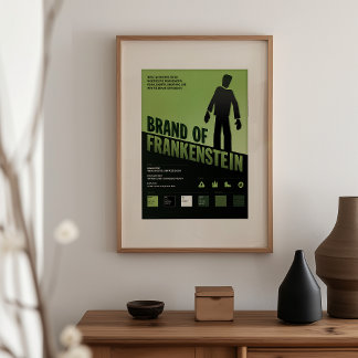 Póster Marca Frankenstein - poster de películas de época