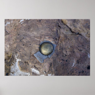 Póster Marcador de Hopi Point USGS