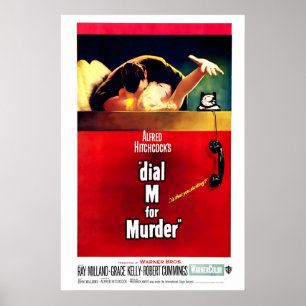 Póster Marcar M para matar 1954 Cartel de película IMPRES