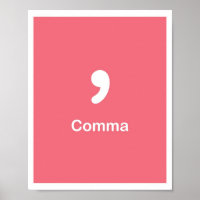 Marcas de puntuación: coma