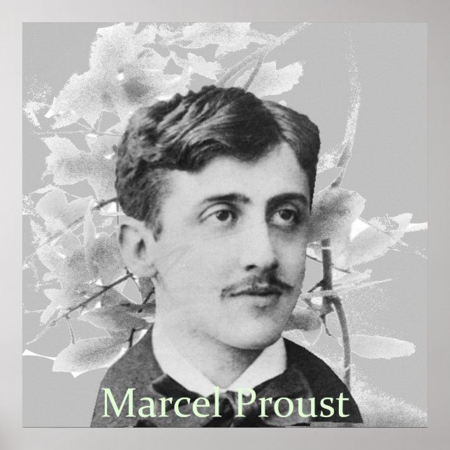 Póster Marcel Proust (Frente)