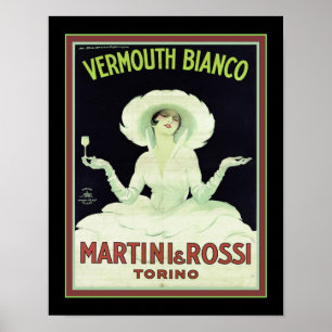 Póster Marcello Dudovich Vermouth Bianco